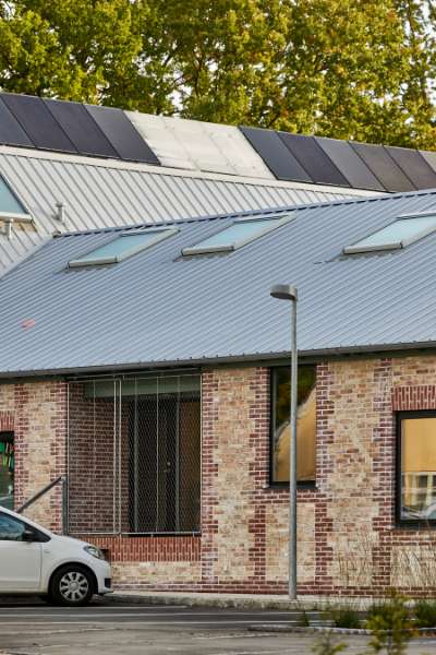 Steel, wood and recycled brick make Gladsaxe kindergartens CO2-neutral, Børnehuset Egedammen, Klausdalsbrovej 195, 2860 Søborg